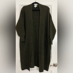 Top shop dark green sweater
